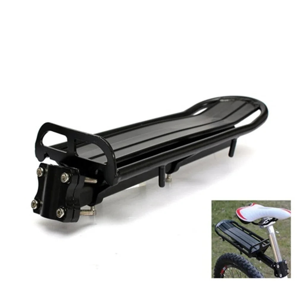 Release Rack Bike Luggage Shelf Rear Carrier Carrier Quick Bike Seatpost Pannier