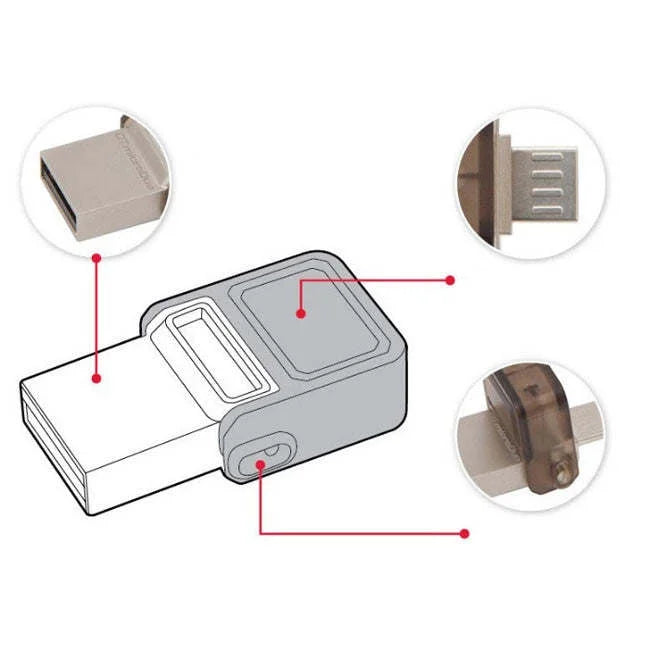 Files Conveniently Port | USB Flash Drive Store Dual Micro