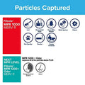 0.81) dimensions AC Air 1000, x 15.81 x (exact Micro 15.81 Filtrete Defense, Allergen 16x16x1, Filter, 6-Pack MPR Furnace
