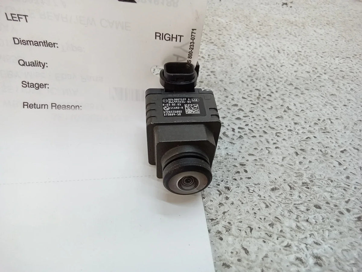 A OEM Tailgate View 550i Camera (Good) 0263007137 Pre-Owned 2018 Rear