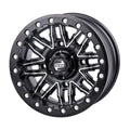 4.0 + Nebo HD10 For Can-Am Tusk 4/137 14x7 Limited 3.0 Defender 2021-2022 Pro Machined/Black Beadlock Wheel