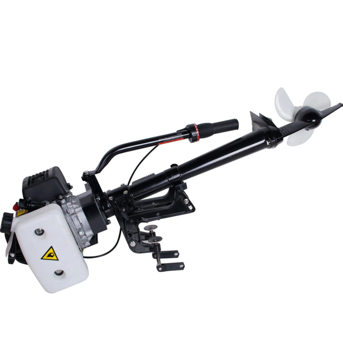 Powerful 3.6 Boat Outboard 4-Stroke Cooling Advanced Engine Air System Motor: HP Efficient with 55CC
