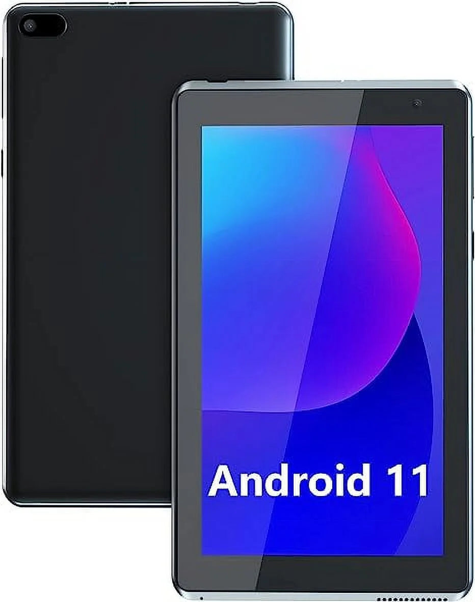Quad-Core Tablet Inch 7 Tablet Android Tablets Bluetooth Storage Tablet, 11 2GB 32GB Dual WiFi, RAM Processor PC (Black) Android PC, 11 Tablet Computer Camera,