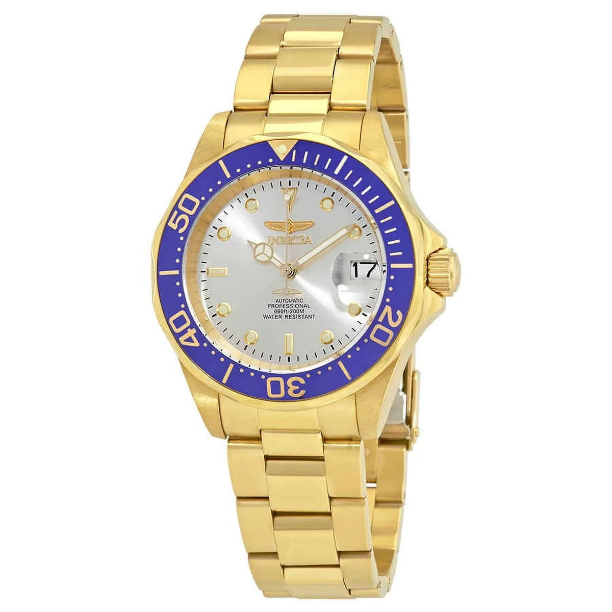 Pro Invicta Men's Diver Watch Champagne 9743 Automatic Dial