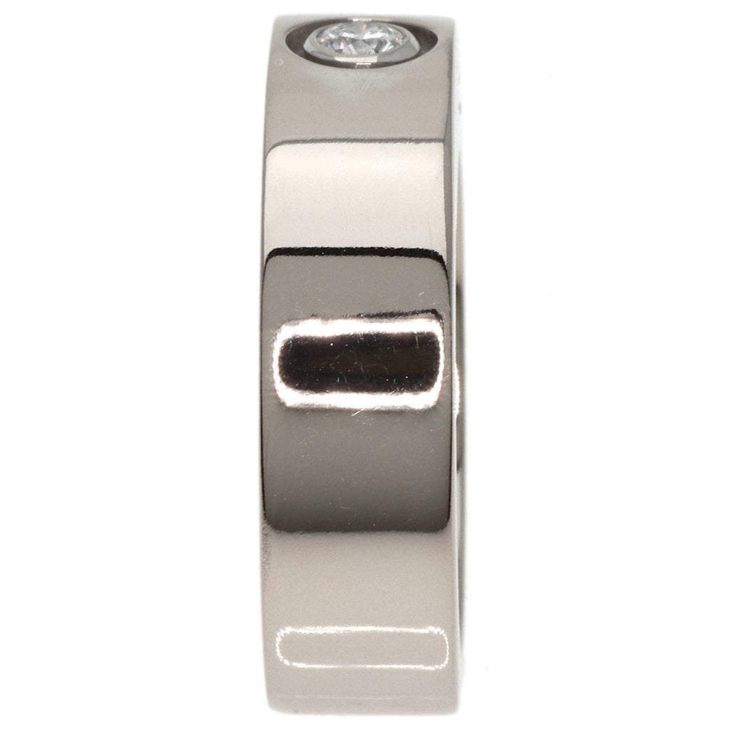 CARTIER Diamond 1P White Pre-Owned Gold, (Good) K18 Ring, #48 Anniversary Women's, Cartier