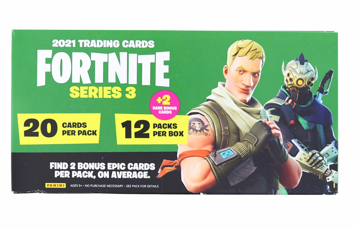 12 | Trading Fortnite Cards Pack Fat Box Packs Series 3