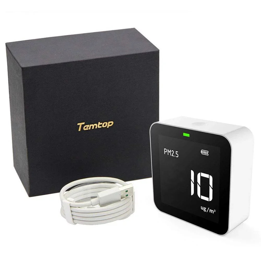 Indoor for Air AQI TVOC HCHO Monitor Temtop grade Tester M10 PM2.5 Real-Time