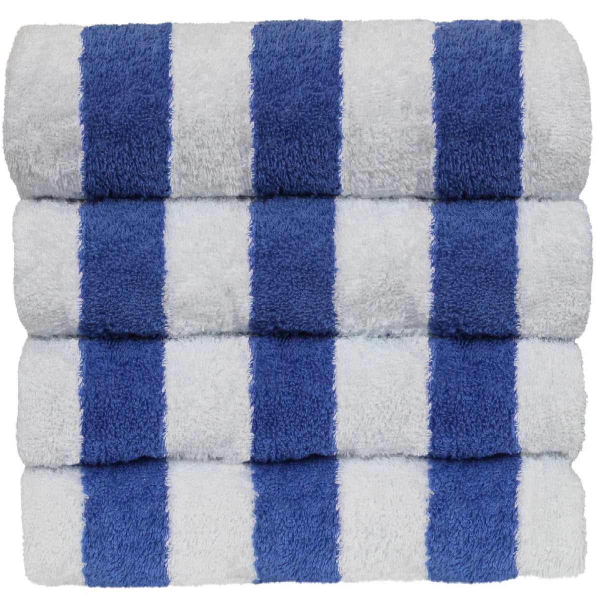 Hotel 100% Towel - Towels Luxury Cotton Spa Resort Cabana Blue Beach Pool Set & - of 4 -