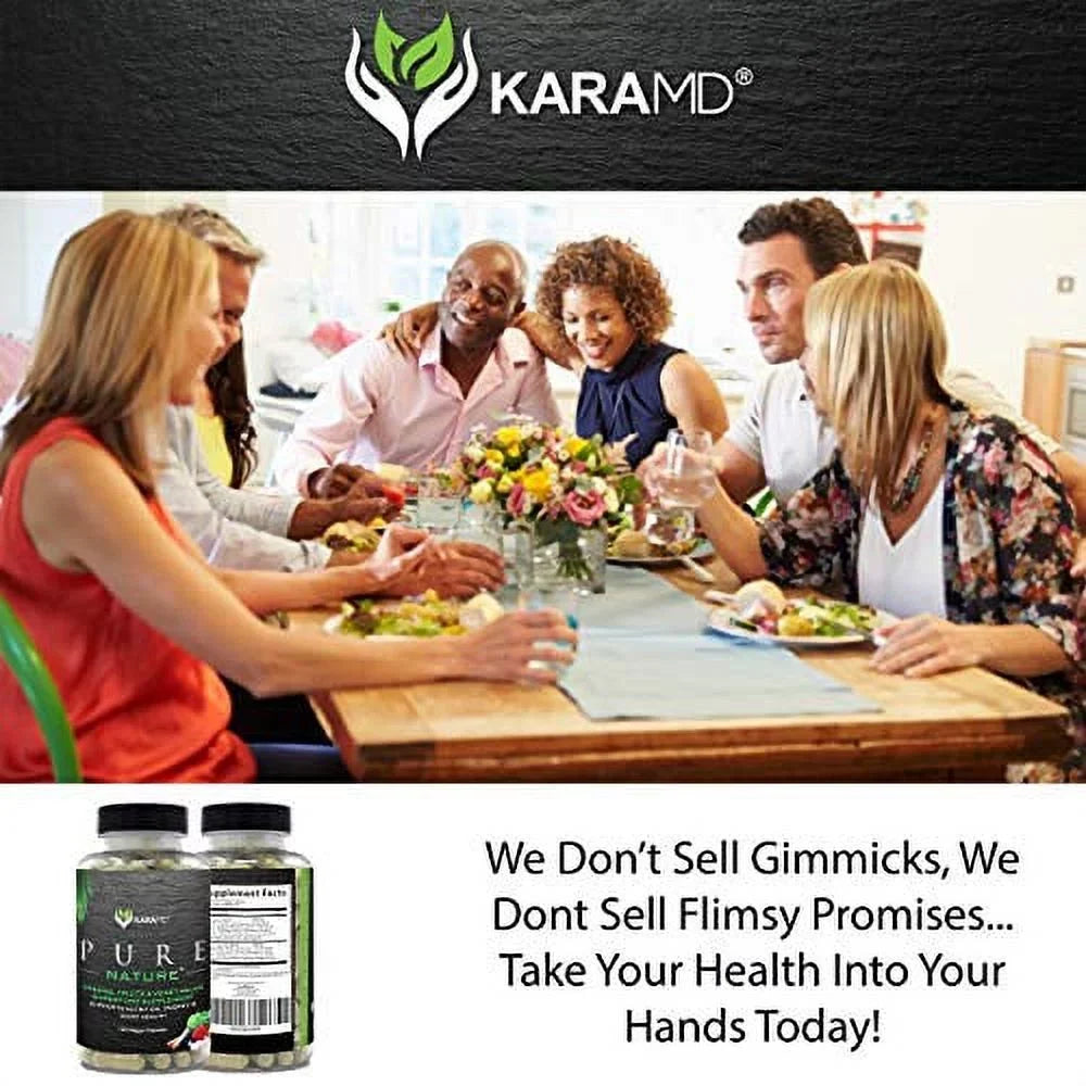 Capsules Antioxidant Nature & KaraMD Health | Greens, Vegetable Fruit Supplement Vitamins, Pure 120 | Fiber & Digestion Natural Whole Immunity Energy, | Superfood & Boost, Dr Formulated Nutrition Food