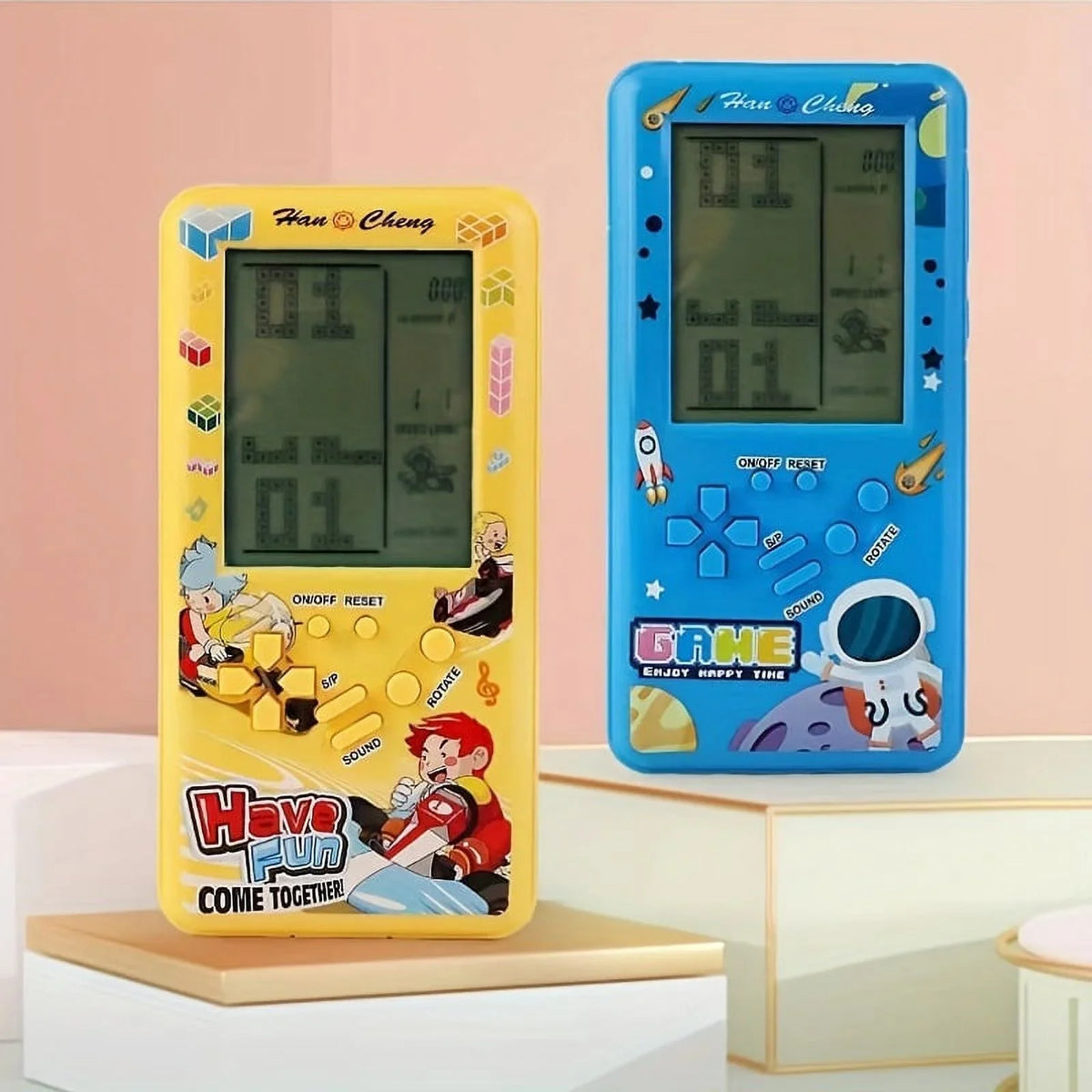 Old Game Toys Handheld Console Children's Oversized Educational Retro Nostalgic Childhood Screen 8090 For