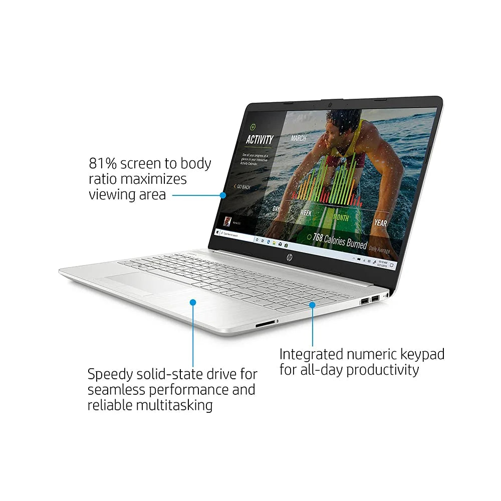 Speakers, Graphics, Core 2021 PCIe HD Webcam, Card USB Computer, 512GB 11th Intel Windows DDR4 Stereo i5-1135G7(Beats Gen 10, Intel Laptop FHD Iris 15.6" i7-1065g7), Silver, 12GB RAM, SSD, 32GB HP Xe