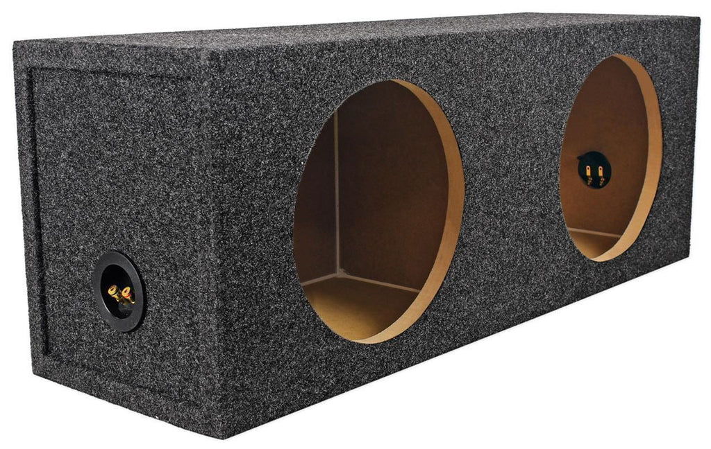 Audio Box MM1042DVC 2400w 10” Subwoofers+Sealed (2) Polk Enclosure+Rockmat Sub