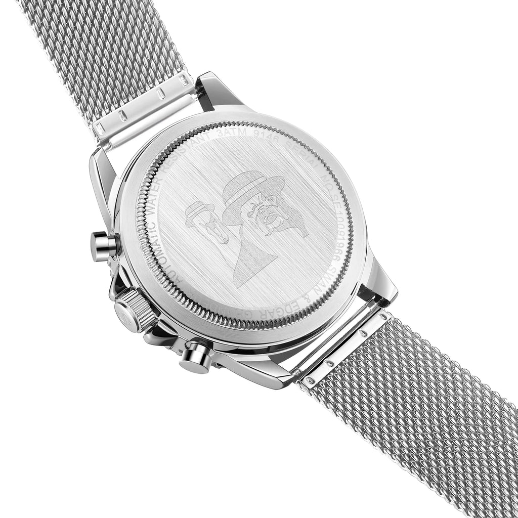 Master Automatic Hand Steel & Assembled Red Limited Edition Edgar Swan
