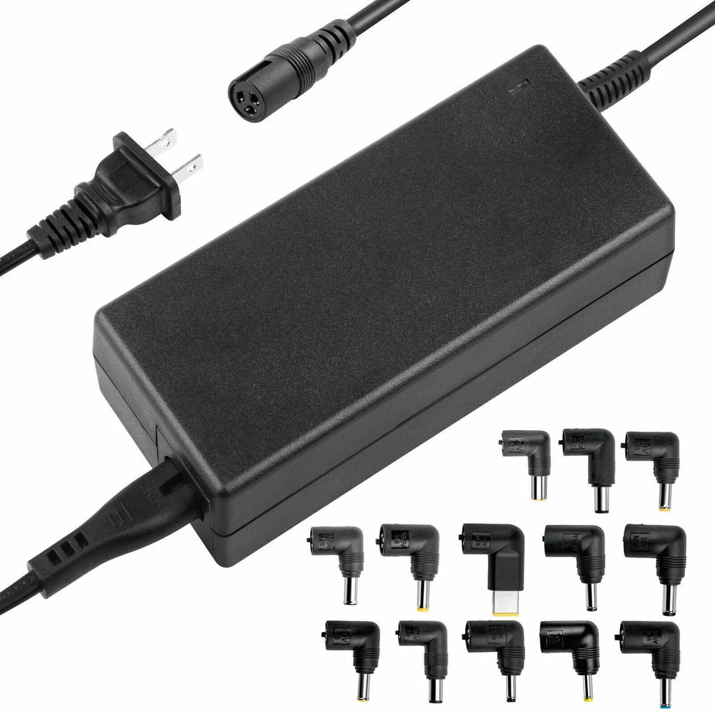 '+ Adapter Laptop For Tips HP 40W/45W/65W/90W Lenovo Charger Asus 13 Acer AC