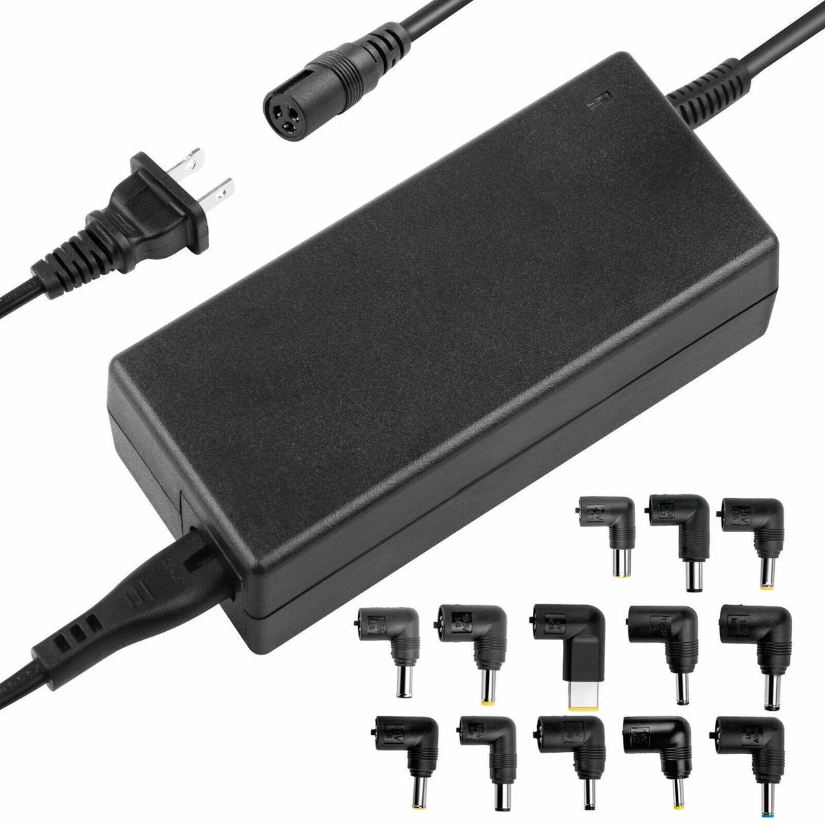'+ Adapter Laptop For Tips HP 40W/45W/65W/90W Lenovo Charger Asus 13 Acer AC
