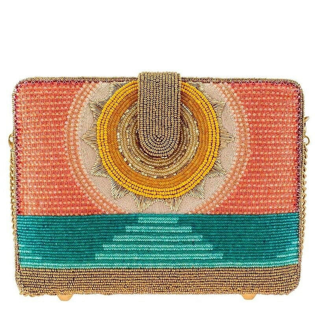 Multi Crossbody Pink Tropics Beaded Flamingo New Bag Mary Frances Handbag