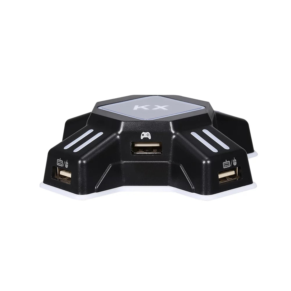 for USB and KX Adapter Andoer Keyboard Black Switch/Xbox Gaming Replacement One/ / N and Mobile PS3 Converter Mouse Plug Play