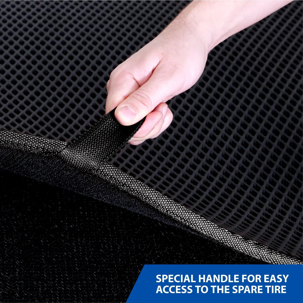 Camry Cargo Toyota - & Waterproof, Duty with Heavy Technology Diamond Shape, Custom Fit Goodyear Trunk Dirt Liquid GY004551 Liner - Anti-Slip Luggage - Mat Cargo Liner, 2018-2024 for Liner Trapping