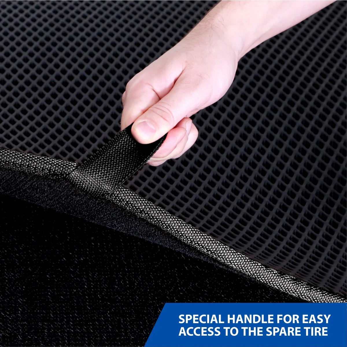 Camry Cargo Toyota - & Waterproof, Duty with Heavy Technology Diamond Shape, Custom Fit Goodyear Trunk Dirt Liquid GY004551 Liner - Anti-Slip Luggage - Mat Cargo Liner, 2018-2024 for Liner Trapping