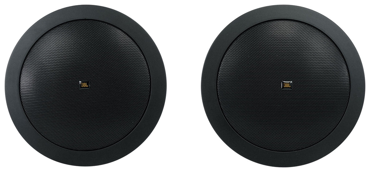 In-Ceiling 14C/T-BK 4" 70v JBL (10) 25w CONTROL Speakers+Amplifier Black