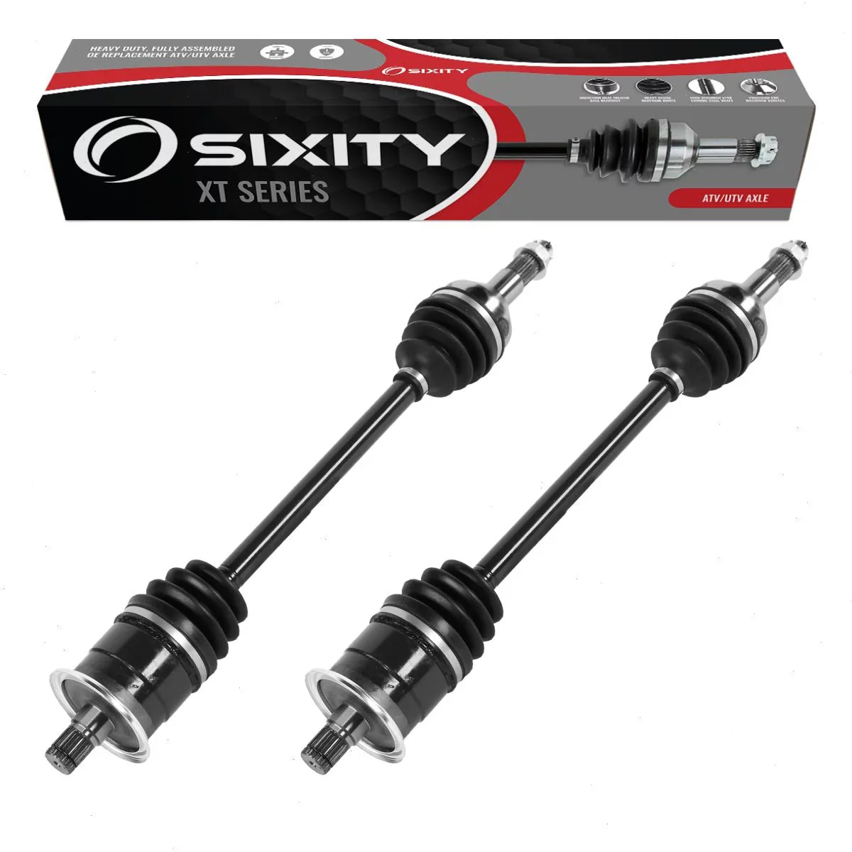 compatible 2015 Can-Am 2 Commander pc 800 Rear Right XT STD Sixity with XT 4X4 Axle Left - DPS
