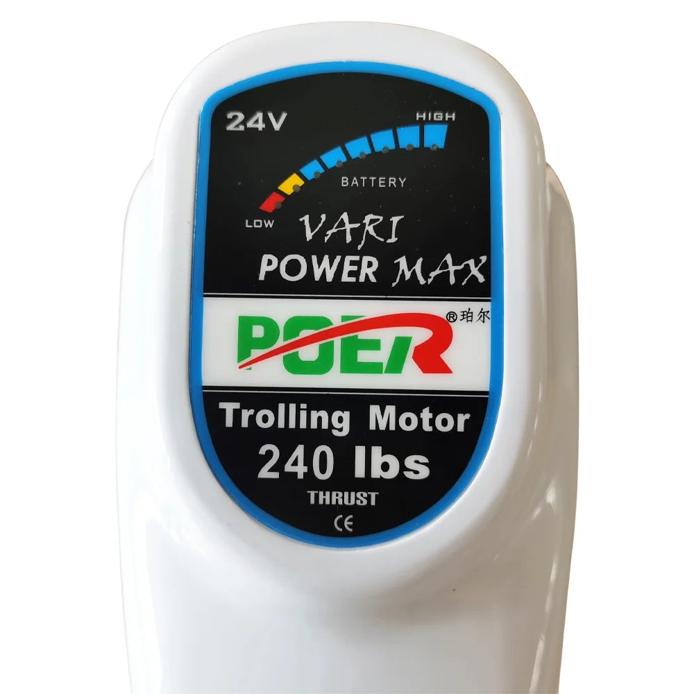 Outboard PreAsion Outboard 240lbs Motor Engine 24V Trolling Motor Electric Saltwater Electric Thrust