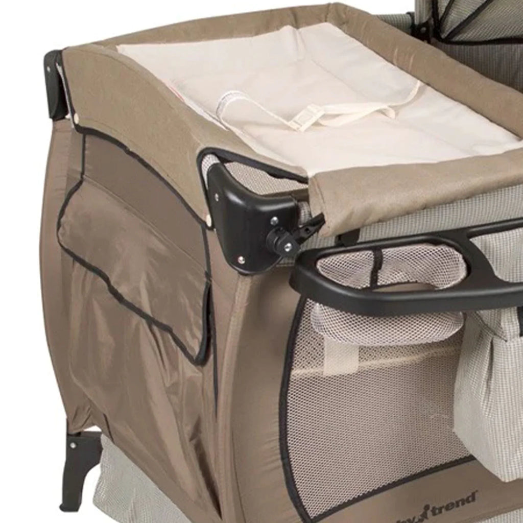 II Center Baby Playard, Trend Deluxe Havenwood Nursery