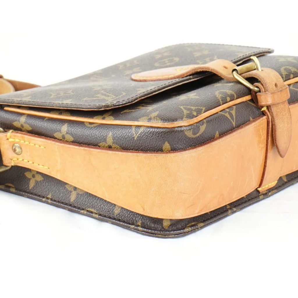 Shoulder Women's Pre-Owned Cartesier MM Canvas (Fair) Monogram Bag M51253