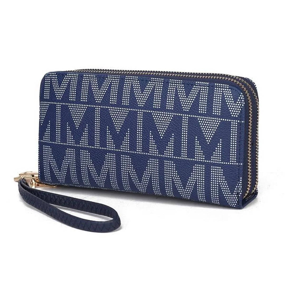K. Danielle MKF Signature Navy by Wallet - Wristlet Mia Collection Milan M