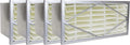 Cell MERV Rigid 12x24x6 Replacement Header 14, Filters Filter Filterbuy HVAC (4-Pack) Air
