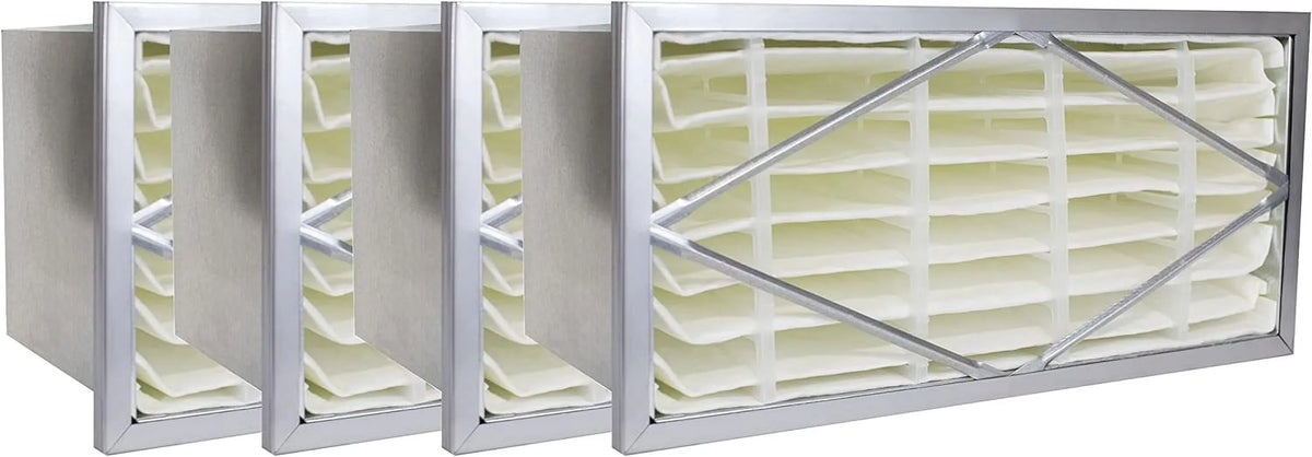 Cell MERV Rigid 12x24x6 Replacement Header 14, Filters Filter Filterbuy HVAC (4-Pack) Air