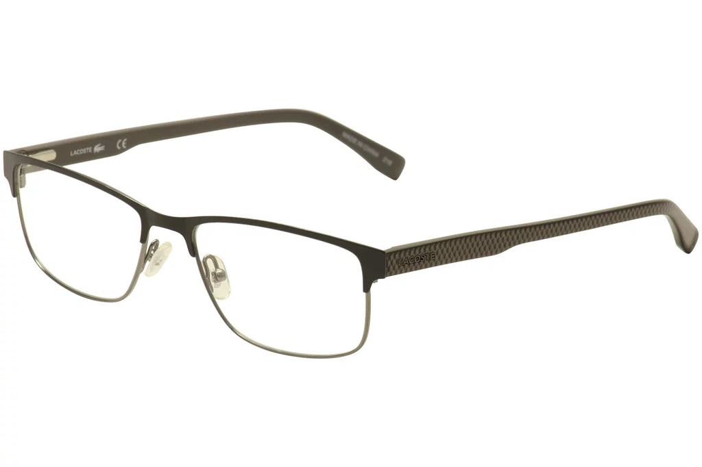 L/2217 Eyeglasses Men's L2217 54mm Optical Full Frame 033 Gunmetal Lacoste Rim