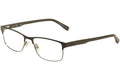 L/2217 Eyeglasses Men's L2217 54mm Optical Full Frame 033 Gunmetal Lacoste Rim