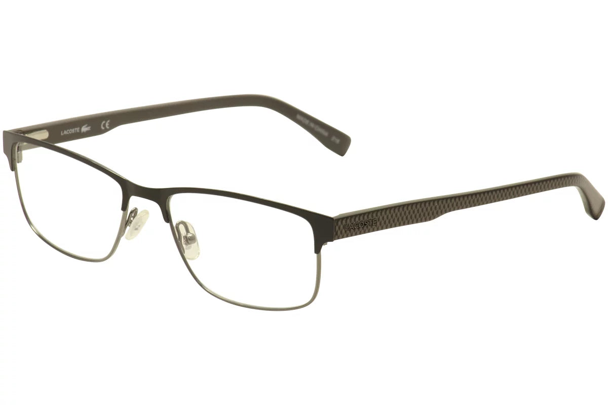 L/2217 Eyeglasses Men's L2217 54mm Optical Full Frame 033 Gunmetal Lacoste Rim