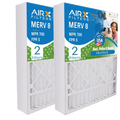 AIRX 8 Filter Air 700 by to MERV AIR. Pack FPR 2 16x25x5 FILTERS 16x25x5 Made with Furnace Filter 4511 CLEAN 5 Premium WICKED USA MPR Compatible & Comparable ReservePro