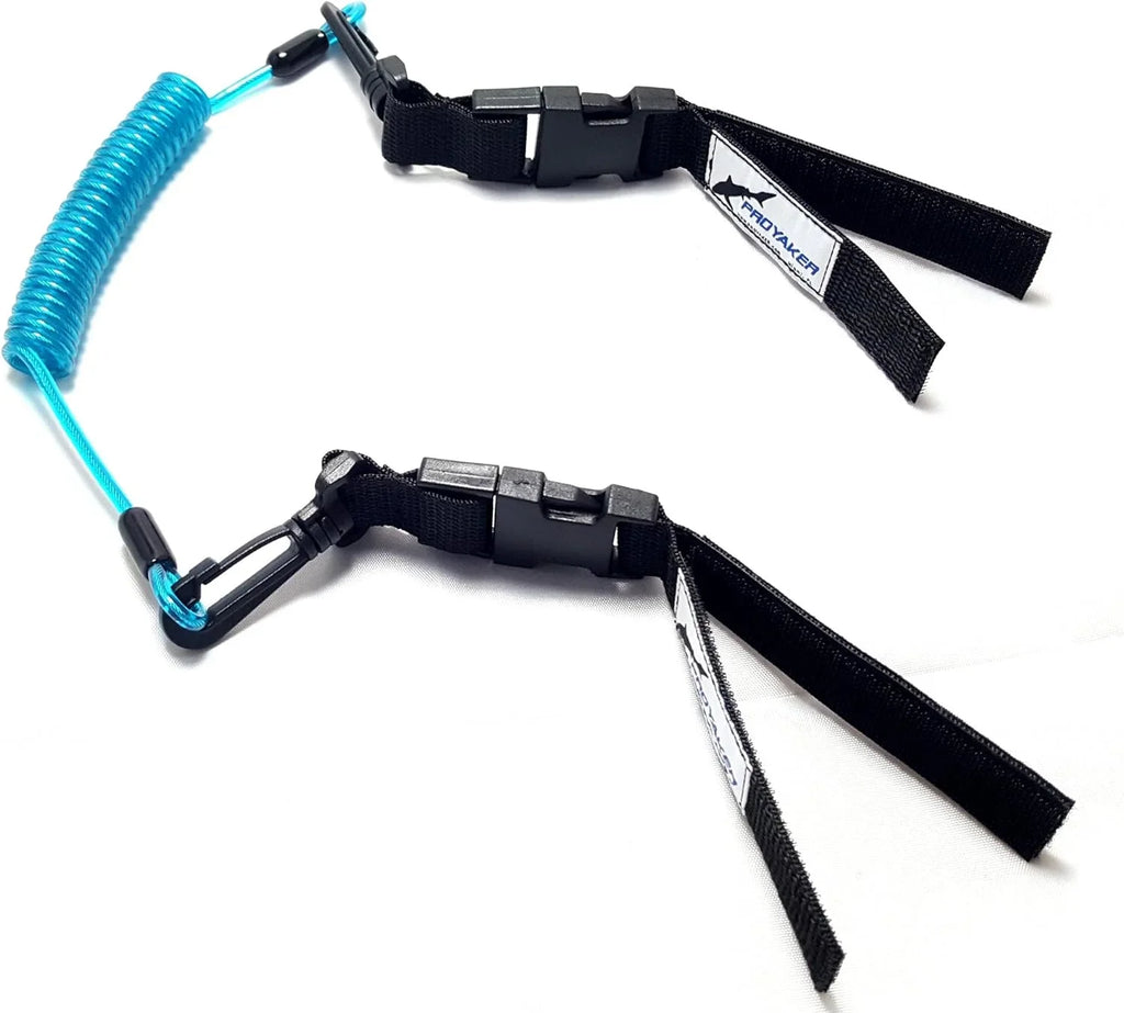 Strap, Fishing Boat or Stakeout PROYAKER Dual Paddle Hobie Rails or H-Rail for Rod, Pole