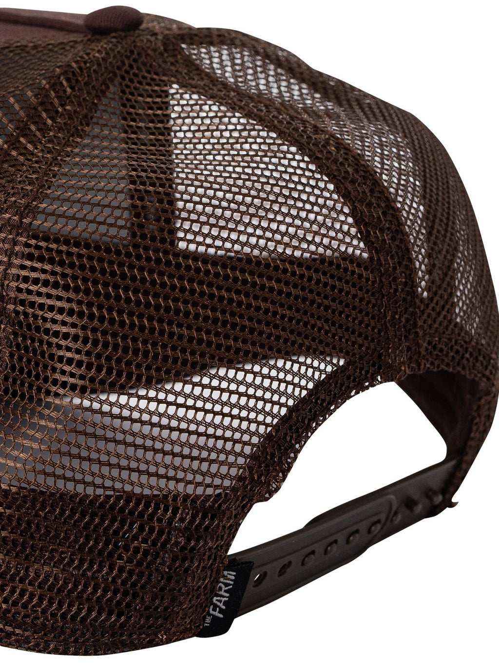 The Bros. Trucker Cap, Brown Goorin Goat