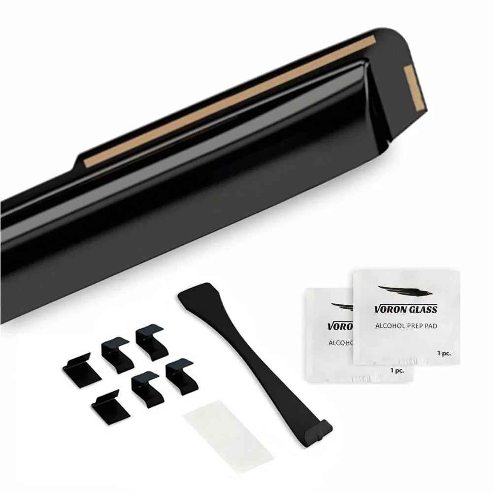 for Extra 2016-2021 in-Channel Sedan, Window 4 Glass Pieces Durable Window Guards Visors, Honda - Rain Voron Vent Deflectors, 200508 Civic