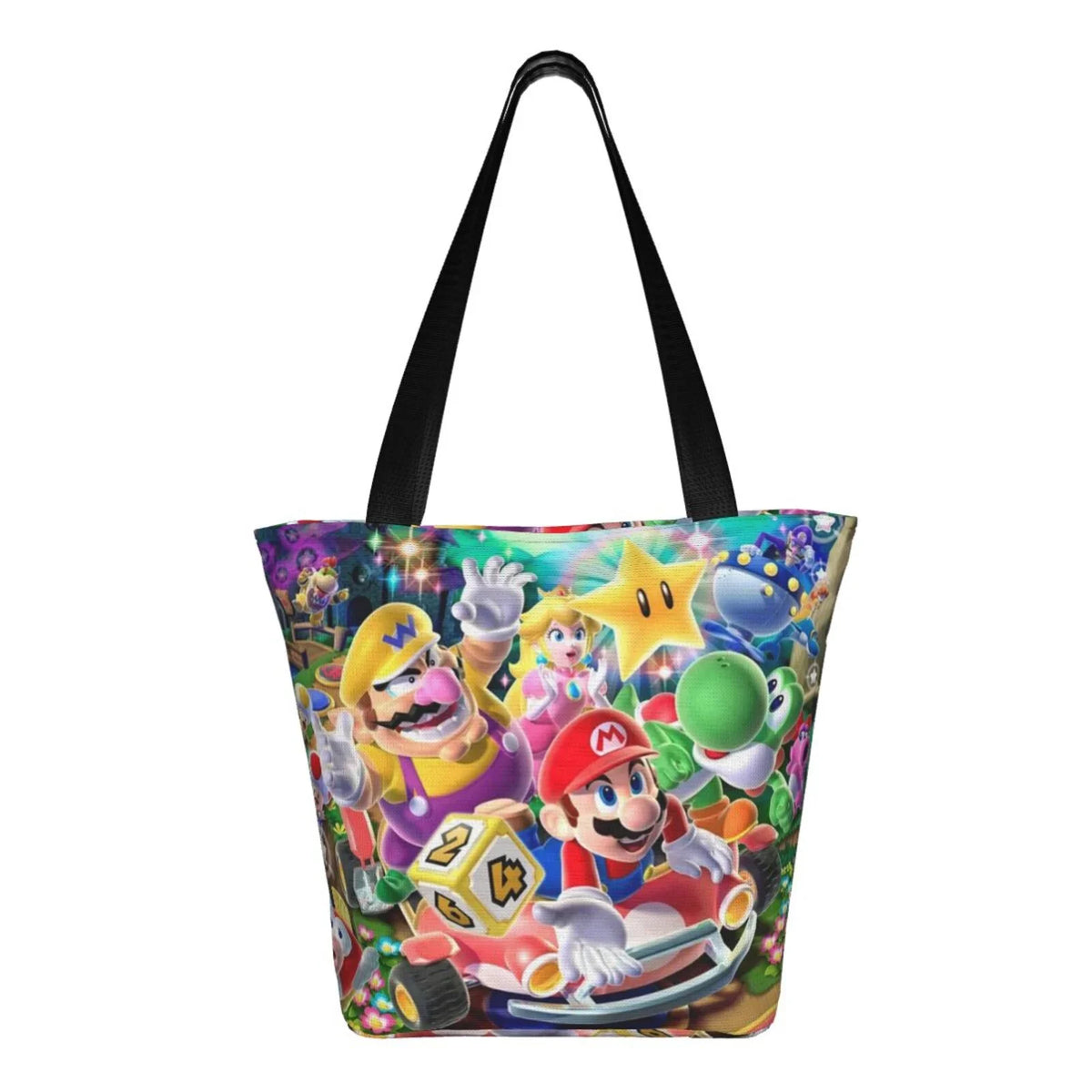 Work Tote Shopping Beach Business Large For Women's Capacity Shoulder Super Poster Handbag Travel Bag School Mario