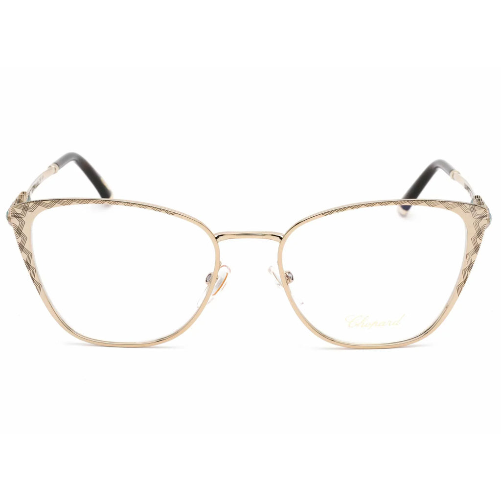 Women's VCHD51S Rim Cat Eyeglasses Eye Chopard Silver Full 0594