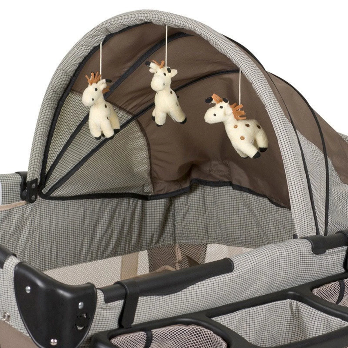 II Center Baby Playard, Trend Deluxe Havenwood Nursery
