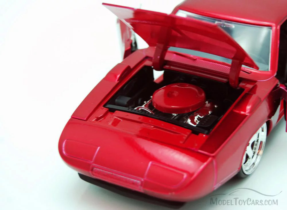 Diecast (2015) by Daytona Charger Movie Dodge Red Jada 7" & Furious "Fast Model 1/24 Car 1969