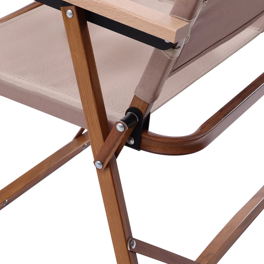 Folding Camping Chair Fabric 600D for Oxford Portable Alloy Hiking Park Aluminum