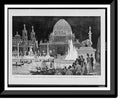 court night. Historic illumination grand the Columbian and at the Exposition. electrical administration Graham., building.drawn MacMonnies's x 17-7/8" by fountain Framed Print, 21-7/8" of Charles