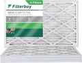Filterbuy 12x27x1 Furnace Pleated 8 Filters (4-Pack) MERV HVAC Air AC