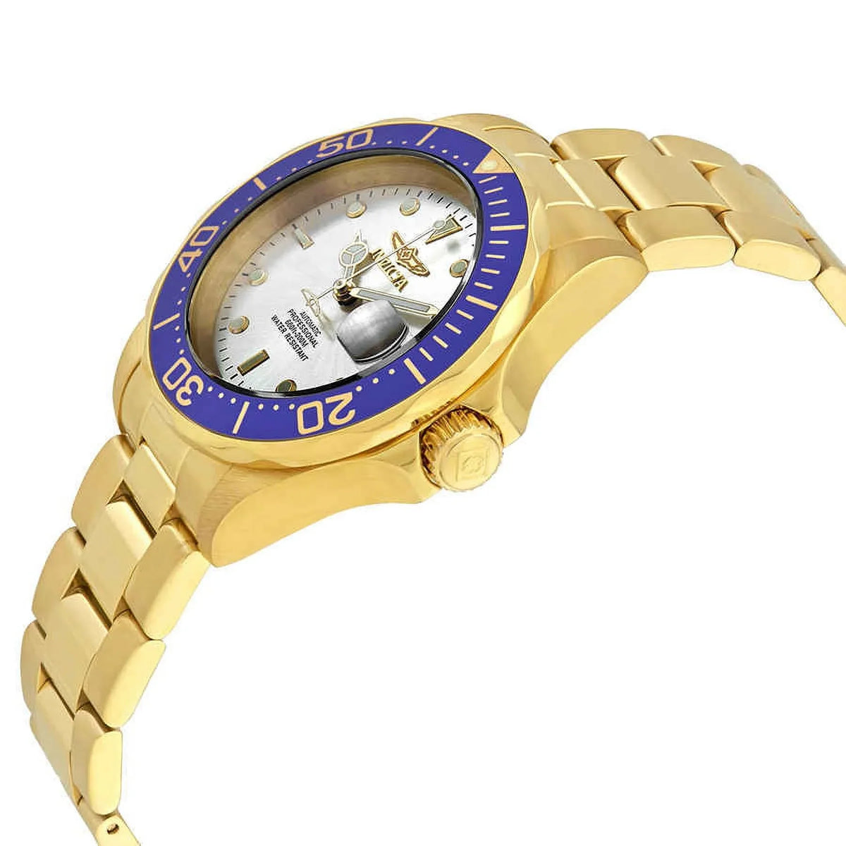 Pro Invicta Men's Diver Watch Champagne 9743 Automatic Dial