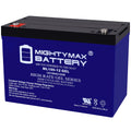 for GEL Battery 100AH PowerCenter Motor Kota Replacement Trolling 12V