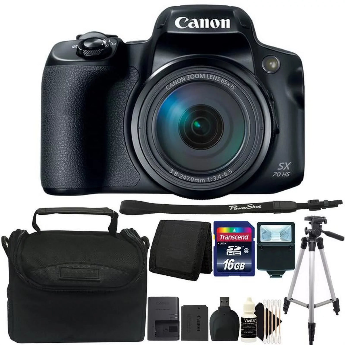 Camera HS 3071C001 Premium SX70 Digital Bundle Powershot Canon