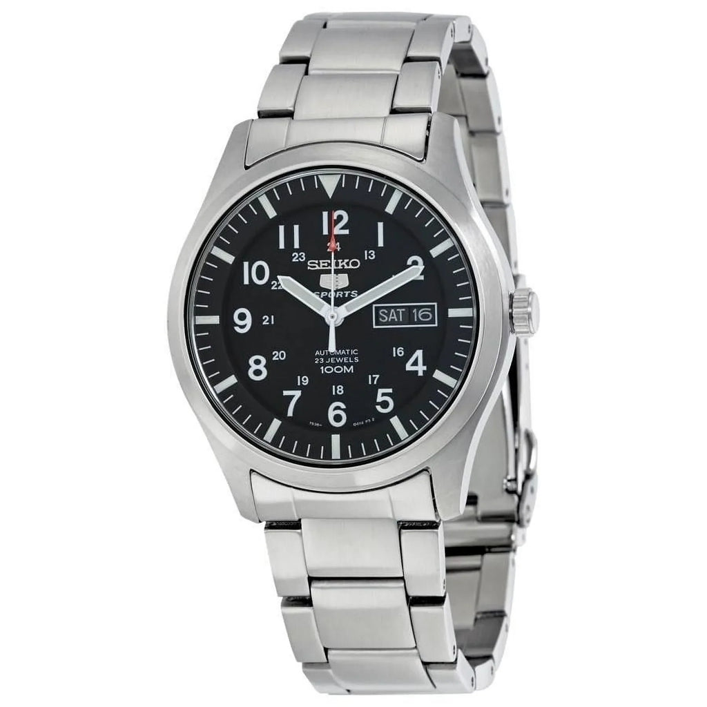 Watch Stainless Seiko '5 Men's SNZG13 Steel Series' Automatic