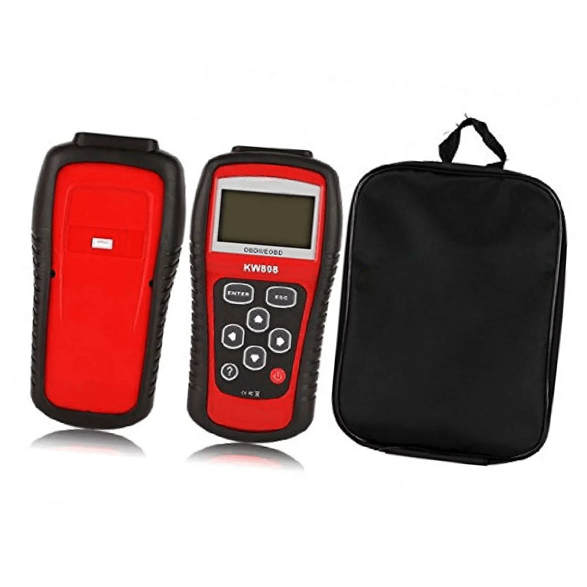 Friendly for User DIY Auto Scanner Decoder Detection / and Diagnostic OBDII Cars Code Reader Scanner Maintenance EOBD KW808 Automotive Car